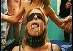 Buddy Patlaty erotischfilm heeft een schoolmeisje keel in kousen en bangs in een hoed
